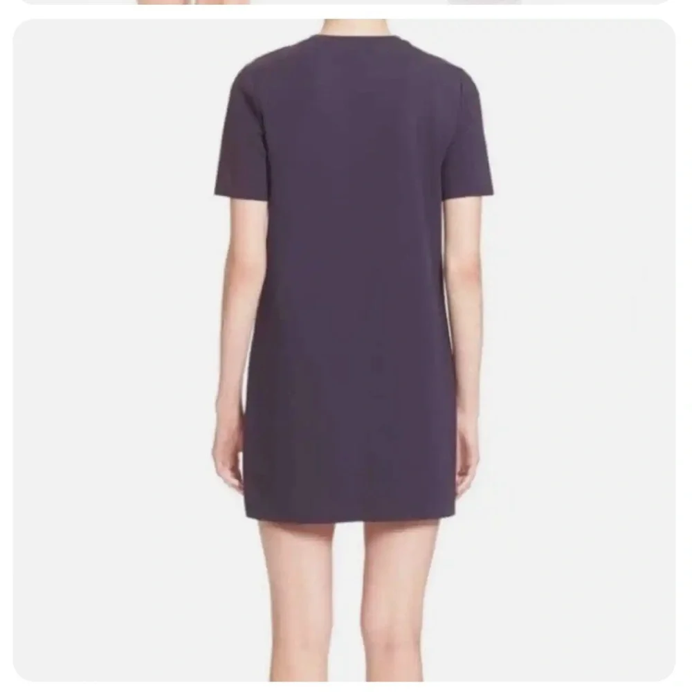 Tory Burch Navy Ponte Tinsel Sparkle Shift Dress Medium